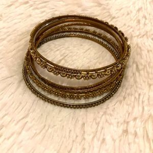Vintage Gold Bangles